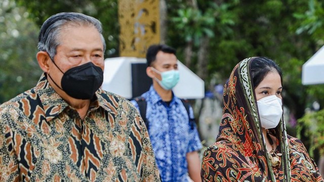 Annisa Pohan unggah foto SBY di akun Instagramnya. Foto: Instagram/@annisayudhoyono