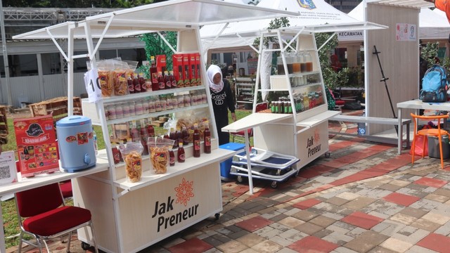 Ilustrasi kios Jakpreneur. Foto: Pemprov DKI Jakarta