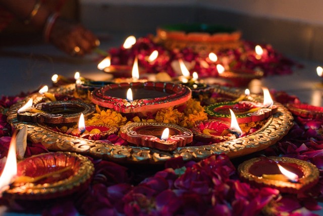 Ilustrasi Sejarah Diwali atau Deepavali foto: Unsplash