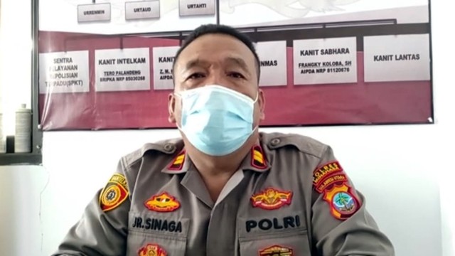  Kapolsek Toulimambot, IPTU Sinaga