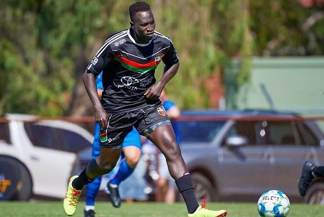 Friday Zico, pemain Timnas Sudan Selatan. Foto: Instagram/@fridinho10