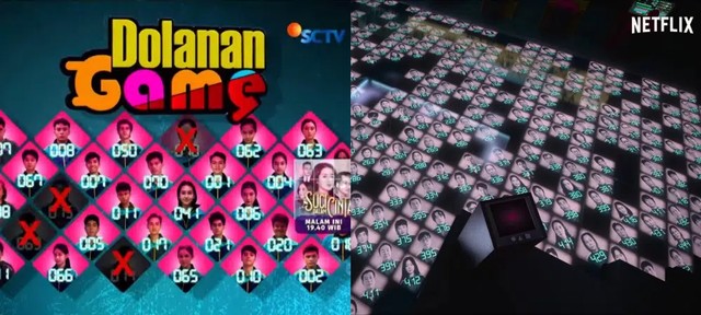 Screenshoot dari Netflix dan Youtube SCTV