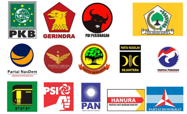 Ilustrasi partai-partai pada masa demokrasi liberal. Sumber: Kumparan