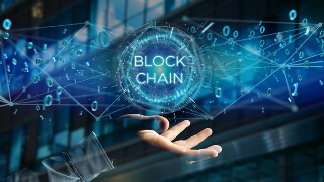 Ilustrasi Blockchain. Foto: Shutter Stock