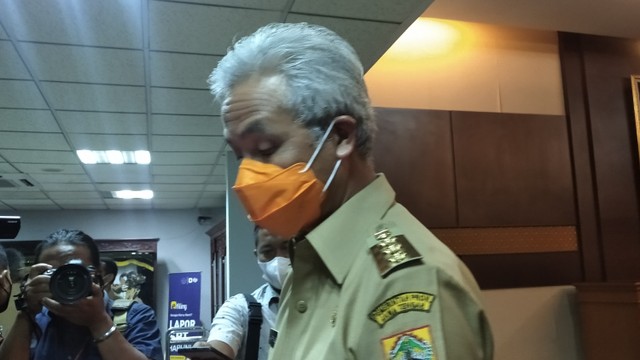Gubernur Jawa Tengah Ganjar Pranowo. Foto: Intan Khansa/kumparan