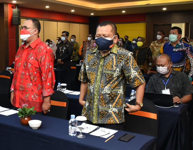 Dokumentasi Pembukaan acara diseminasi aplikasi Indeks Pembangunan Inklusif, IPI APPS. Dok. FEB UB