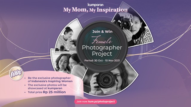 Female Photographer Project Extended Foto: Fityah Rahman/kumparan