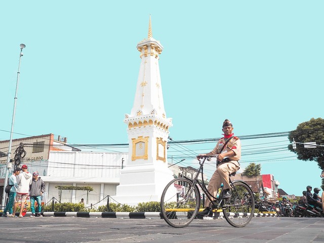 Ilustrasi tugu Jogja (Foto: Pixabay)