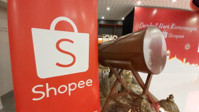 Perusahaan e-commerce Shopee. Foto: Bianda Ludwianto/kumparan