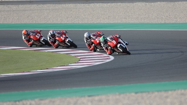 Pebalap binaan PT Astra Honda Motor di Seri Qatar. Foto: Astra Honda