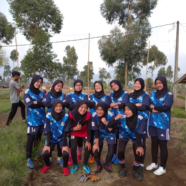 Foto tim Srikandi PS HW Kertasari