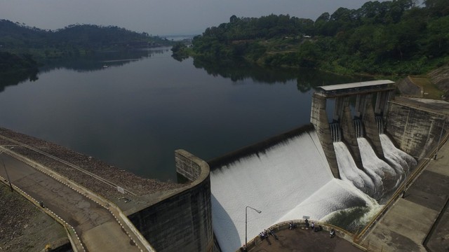 Waduk PLTA Saguling POMU.  Foto: Fariza Rizky Ananda/kumparan