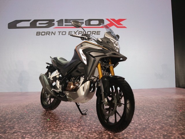 Pertama kali di dunia ini dia Honda New CB150X yang meluncur di Indonesia Jumat (12/11). Foto: Ghulam Muhammad Nayazri / kumparanOTO