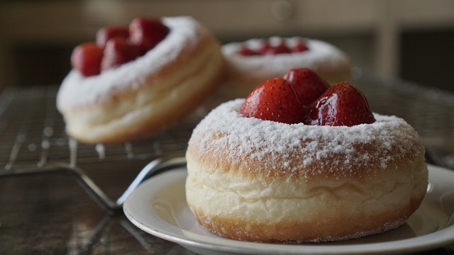Ilustrasi Donat Sederhana. Foto: Pixabay