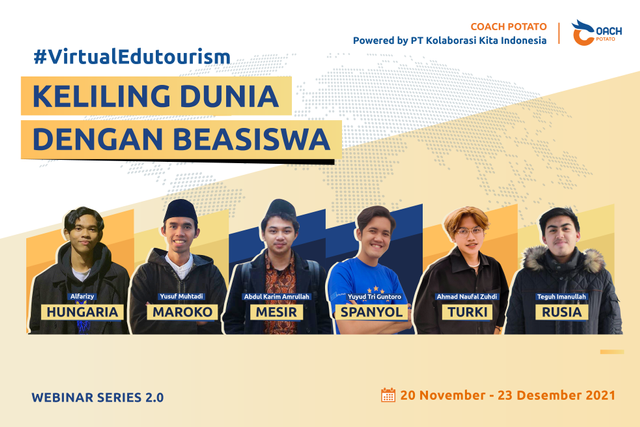 Virtual Edutourism: Keliling Dunia dengan Beasiswa, Foto : PT Kolaborasi Kita Indonesia