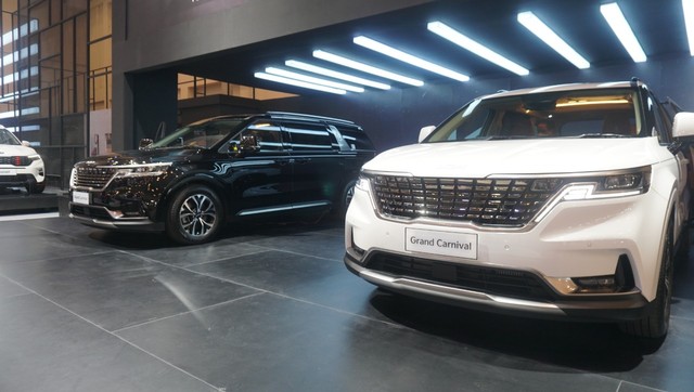Eksterior dari KIA Grand Carnival Foto: dok. Muhammad Haldin Fadhila/kumparan