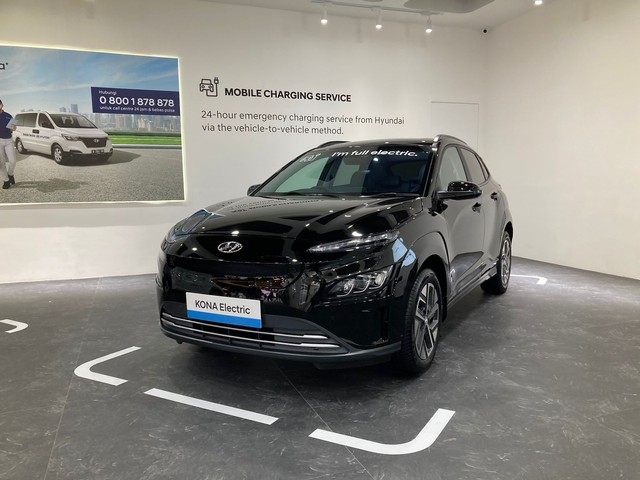 Hyundai Kona Electric di GIIAS 2021 Foto: dok. Muhammad Haldin Fadhila/kumparan