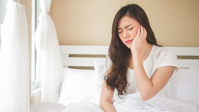 Ilustrasi gusi berdarah.  Foto: Thinkstock