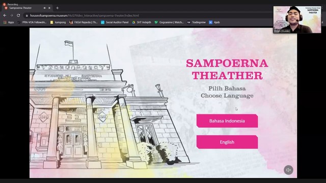 Mengenang Kejayaan Bioskop Sampoerna di Surabaya Lewat Pameran Virtual