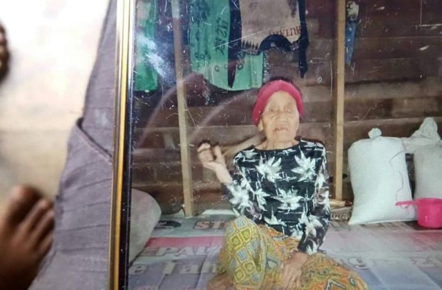 Nenek Gagai saat masih hidup.