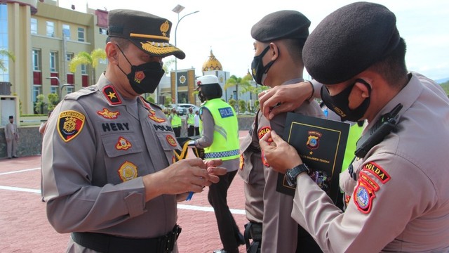 Kepolisian Daerah Sulawesi Tengah hari ini resmi memulai pelaksanaan Operasi Zebra Tinombala 2021. Foto: Dok. Polda Sulteng