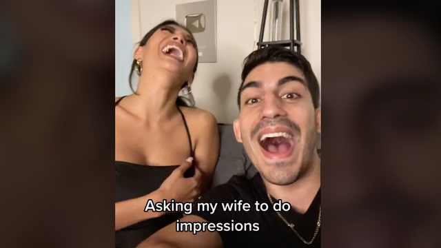 Ali Abulaban (kanan) dan istrinya, Ana Marie Abulaban.