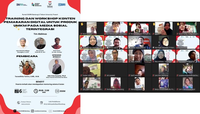 Training Konten Pemasaran Digital untuk UMKN
