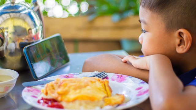 Ilustrasi anak bosan makan telur dadar. Foto: Shutterstock