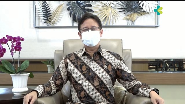 Menteri Kesehatan (Menkes) Budi Gunadi Sadikin. Foto: YouTube/ Direktorat Kesehatan Lingkungan Kemenkes
