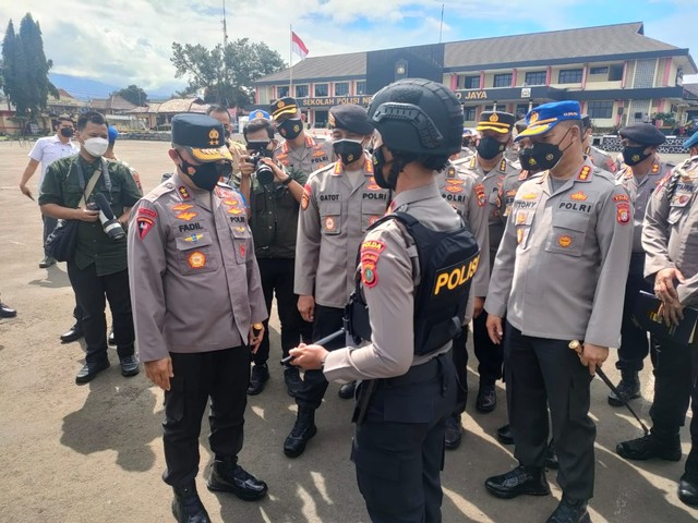 Kapolda Metro Jaya Irjen Pol Fadil Imran di SPN Lido. Foto: Dok. Istimewa