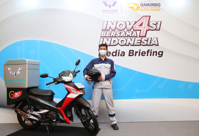 Wuling Mobile Service Sepeda Motor. Foto: dok. Wuling