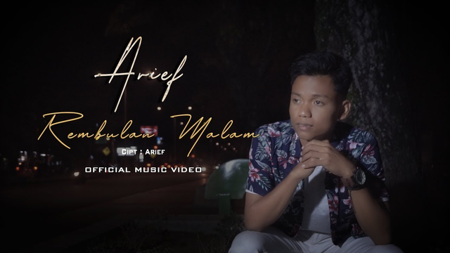 Video musik lagu "Rembulan Malam". Foto: Youtube Arief