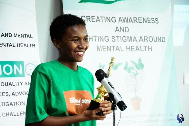 Winfrida Erasto seorang aktivis kesehatan mental dari Tanzania, Afrika Timur