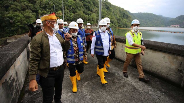 Komisi VII DPR RI bersama KemenESDM melakukan Kunjungan Kerja Spesifik ke PLTA PT INALUM. Foto: Inalum