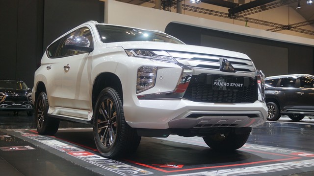 Tampilan luar Mitsubishi Pajero Sport di GIIAS 2021 Foto: dok. Muhammad Haldin Fadhila/kumparan