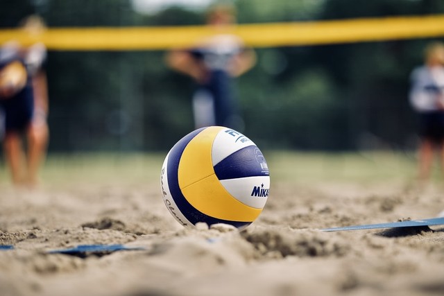 Ilustrasi Gerak Spesifik Permainan Bola Voli Foto: Unsplash