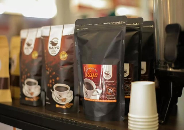 Kopi Saiyo dalam bentuk kemasan. Foto: dok Padang Panjang