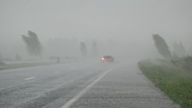 Ilustrasi hujan angin. Foto: Shutterstock