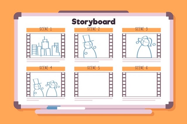 Ilustrasi Storyboard. Foto: Freepik.com