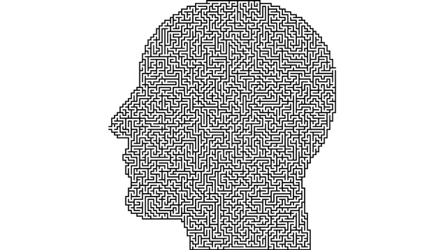 Ilustrasi "kerumitan di kepala" (Gordon Johnson, Pixabay).