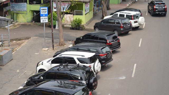 Ilustrasi mobil parkir. Foto: Shutterstock