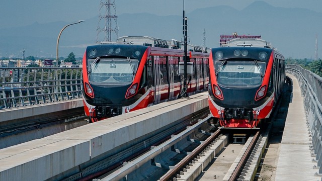 LRT Jabodebek.
Foto: PT KAI