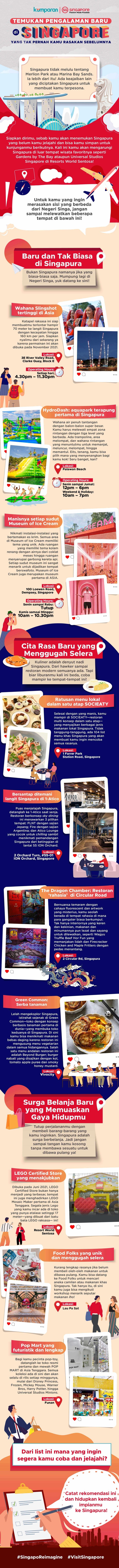 Rekomendasi tempat wisata baru di Singapura. Dok. kumparan.