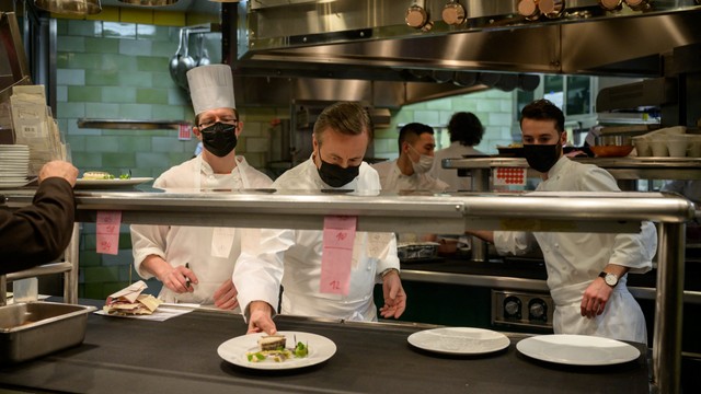Chef dan pemilik restoran Prancis Daniel Boulud. Foto: Ed JONES/AFP