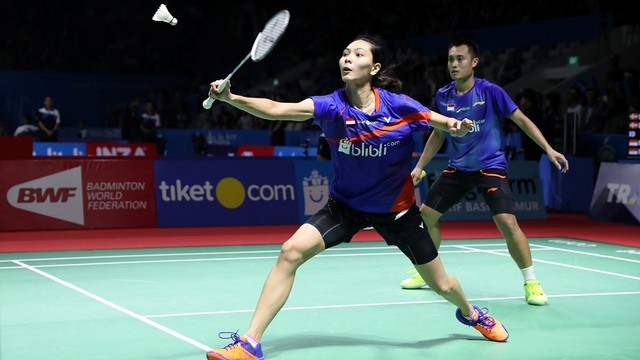 Ganda campuran Indonesia Hafiz Faizal/Gloria Emanuelle Widjaja. Foto: bwfbadminton.com