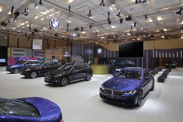 Booth BMW di GIIAS 2021. Foto: dok. BMW Indonesia