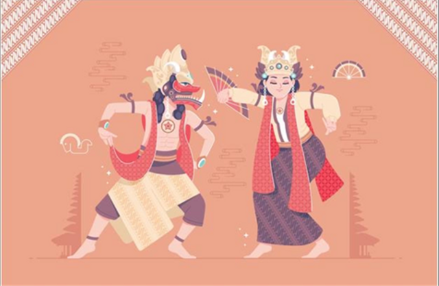 Ilustrasi dekorasi panggung. Sumber; www.freepik.com