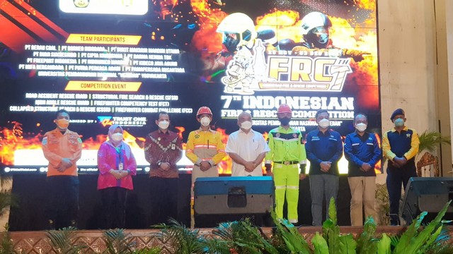 Event Indonesian Fire and Rescue Competition (IFCR) 7 di Universitas Pembangunan Nasional 'Veteran' Yogyakarta (UPNVY), Jumat (26/11/2021). Foto: Birgita/Tugu Jogja