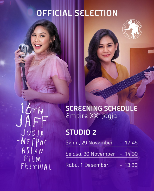 Sissy Prescillia dan Vanesha Prescilla di film Backstage Foto: Dok. Paragon Pictures