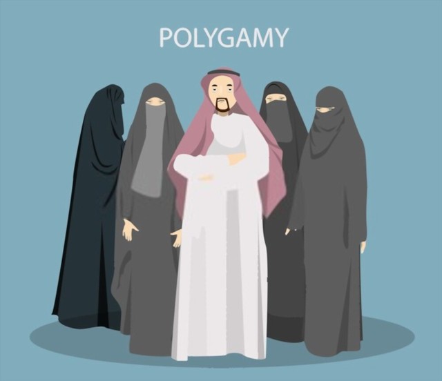 perbedaan berpoligami pada zaman rasulullah saw dan zaman sekarang https:/shutterstock.com